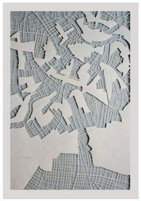 Vienna, "Tree of life", 2013. 600x900 mm, hand-cut paper.