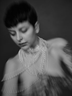 Porträt, Schwer weiß, Analog junge Frau, porträtfoto