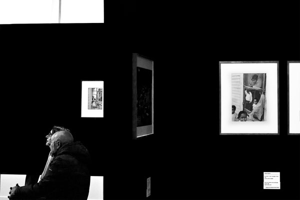 Visitors in bw contest