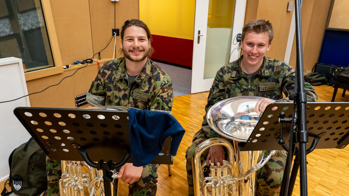 Rekrutenspiel der Schweizer Militärmusik