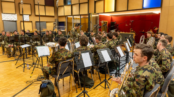 Rekrutenspiel der Schweizer Militärmusik
