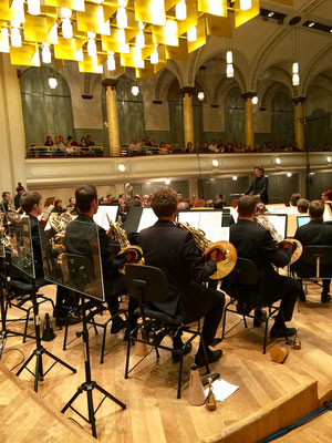 Konzertaufnahmen der Aulos Blasorchester mit Dirigent Bram Sniekers in der Tonhalle St. Gallen und Le Theatre Emmen