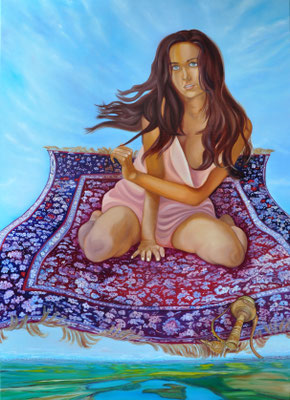 "Jinni" (80x120cm.) 2022