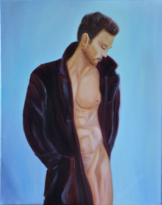 Klein Akt Nr.5 (24x30cm.) 2022