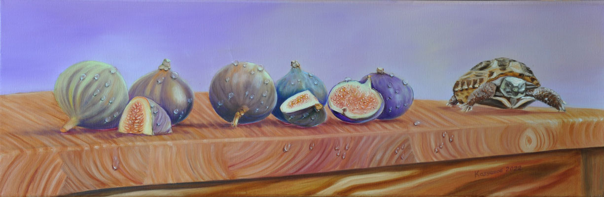  "Feigen" (60x20cm.) 2022