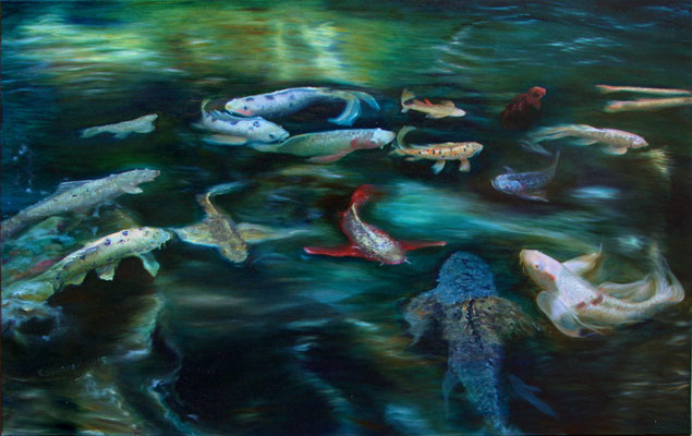 "Fische 2" (50×80cm) 2015
