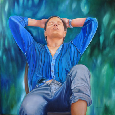 "Sommer 2" (80x80cm.) 2022