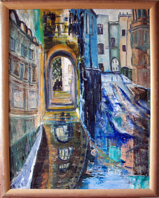 "Gassen" (70×90cm) 2011