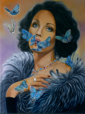 "Schmetterlinge" (60×80cm) 2020