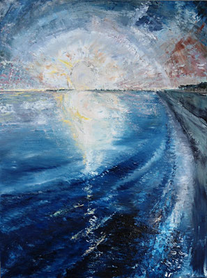"Sonnenuntergang" (60×80cm) 2012