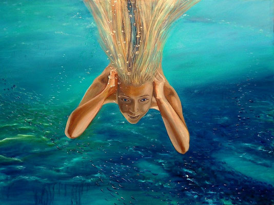 "In der Tiefe" (60×80cm) 2012
