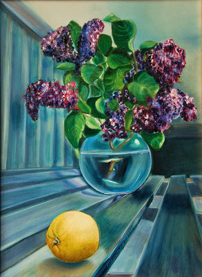 "Flieder" (30×40cm) 2014