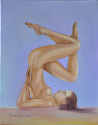 Klein Akt Nr.11 (24x30cm.) 2022