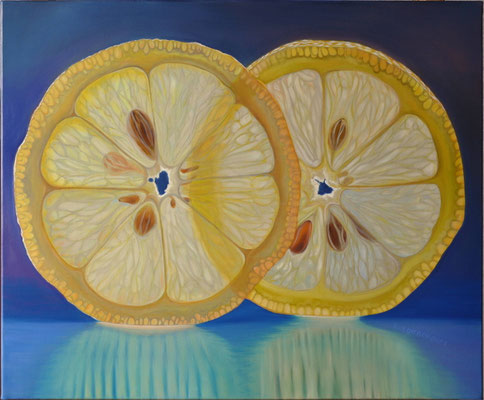 "Zitrone-2" (60×50cm) 2021