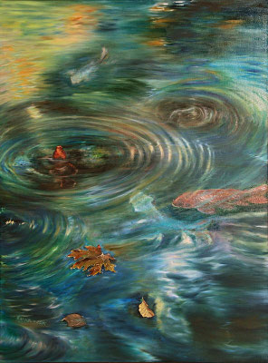 "Fische" (70×100cm) 2014