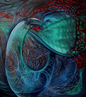 "Stillleben des Universums – Ⅲ" (80×90cm) 2013