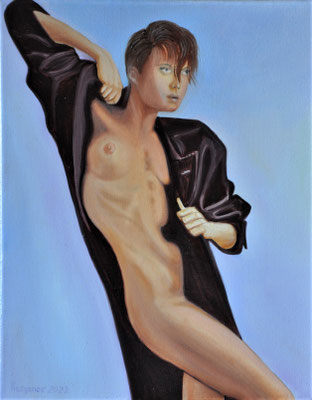 Klein Akt Nr.4 (24x30cm.) 2022