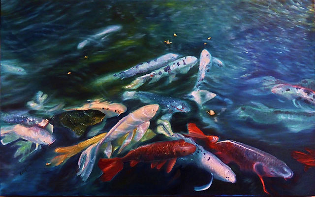 "Fische 1" (50×80cm) 2014
