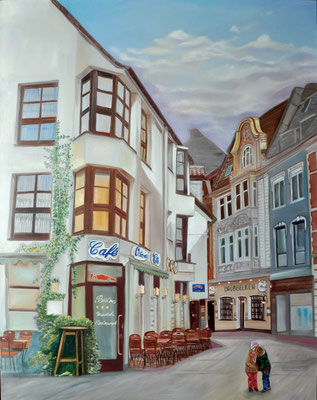 "Osteria" (80x100cm.) 2021