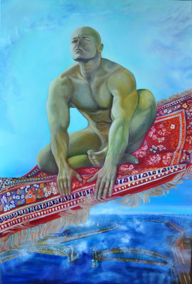 "Djinn" (80x120cm.) 2022