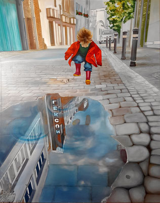 „Pfütze“ (80×100cm) 2016