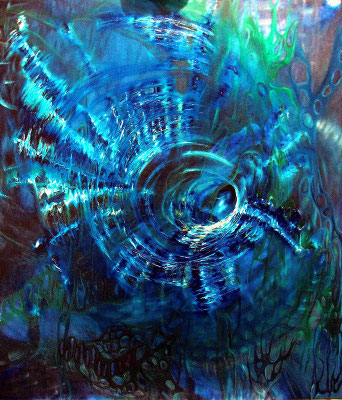 "Space - 5" (80×90cm) 2013