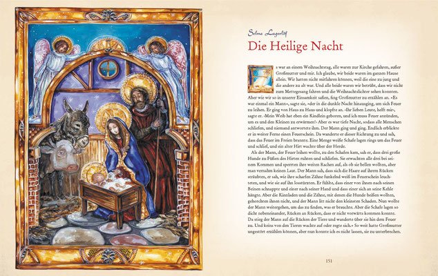 Krippenbild zu Selma Lagerlöf "Die Heilige Nacht"