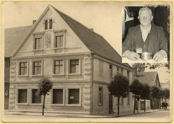 1968 - Gasthof Leismann mit Bernhard