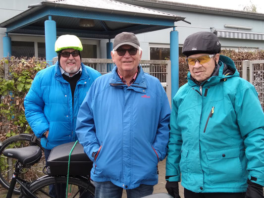 Hubert Böcker, Karl-Heinz Lueg und Günther Rzepka