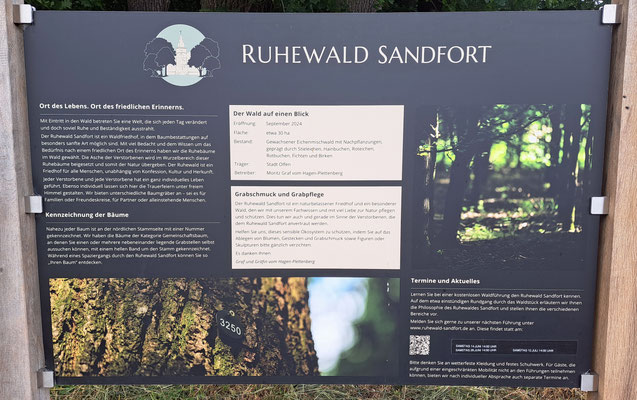 Die Infotafel