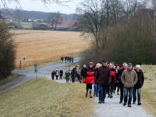 zurück geht es an der Alten Fahrt entlang