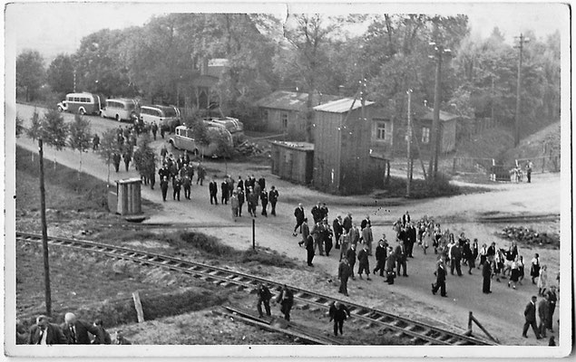 1935 - Hitler besucht die Baustelle Neue Fahrt des DEK und das Arbeitslager