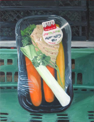 "Suppengruen, Öl auf Leinwand, 58x75cm, 2019