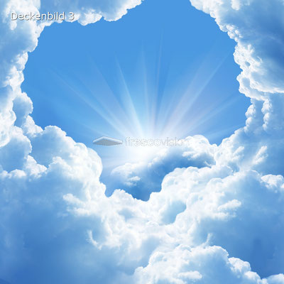 Wolkenhimmel Deckenbild 3