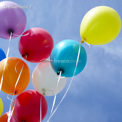 Luftballons Deckenbild 7