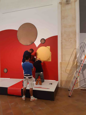 Photos de l'exposition T'y crois, toi, au Père Noël? Musée des Beaux-Arts de Libourne.