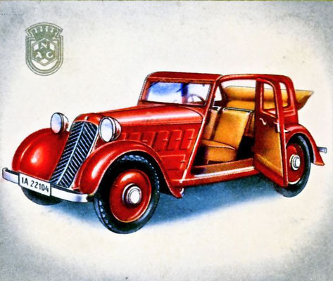 NAG "Voran" Cabriolet 6/30 PS 4 Zylinder  mit Pallas (1933) bzw. Zenith (1934) Vergaser