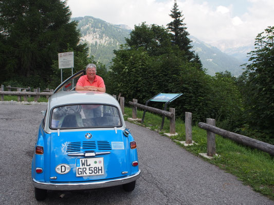 unterwegs in den Dolomiten 