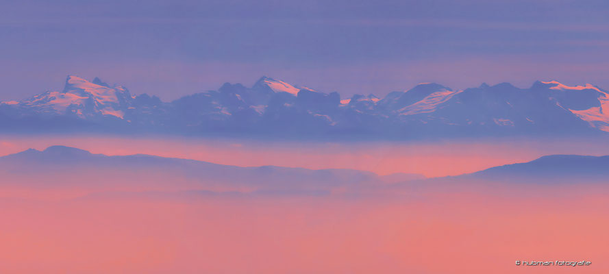 Alpenglüh'n (französische Alpen)