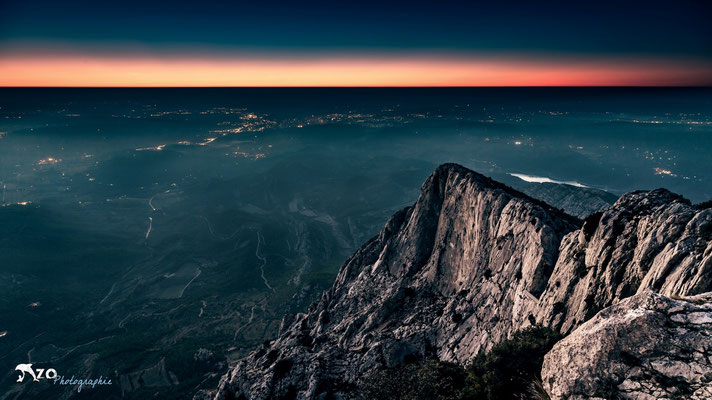 Photographie de nuit de la Sainte Victoire - Aix en provence - Enzo Fotographia - Enzo Photographie