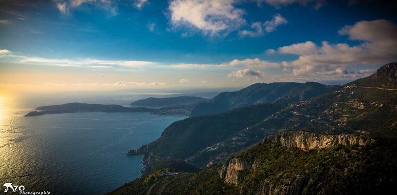 Saint jean Cap Ferrat depuis la Turbie