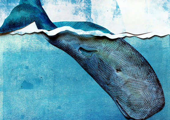 Walbild, Collage, Juliana Guger, 2024
