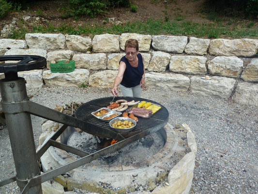 Grillmeisterin