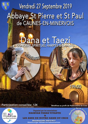 Concert de dana & taezi à Caunes en Minervois
