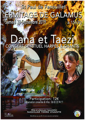 Concert de dana & taezi à L' Ermitage du Galamus