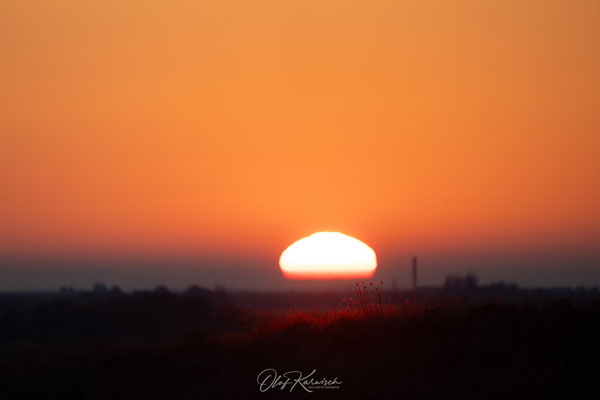 Untergehende Sonne