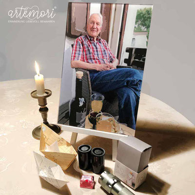 Trauerbild, Erinnerung bewahren, artemori, Christina Dehn