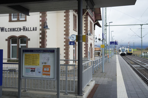 Ausgangspunkt: Bahnhof Wilchingen-Hallau