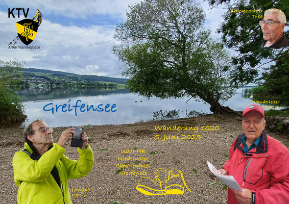 Wanderung Greifensee vom ältesten Wanderleiter