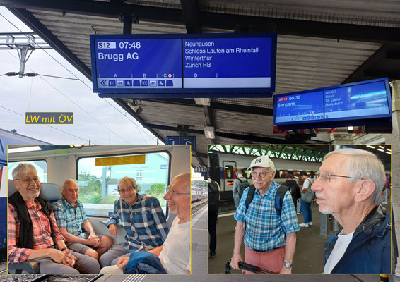 Im ÖV unterwegs